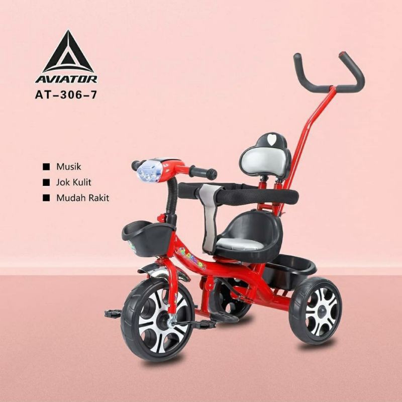 Sepeda Anak Roda 3 Tiga Aviator ET 706-7, AT 112-7, AT 105-7, AT 306-7, 603-7 / Iora TC-03, TC-06