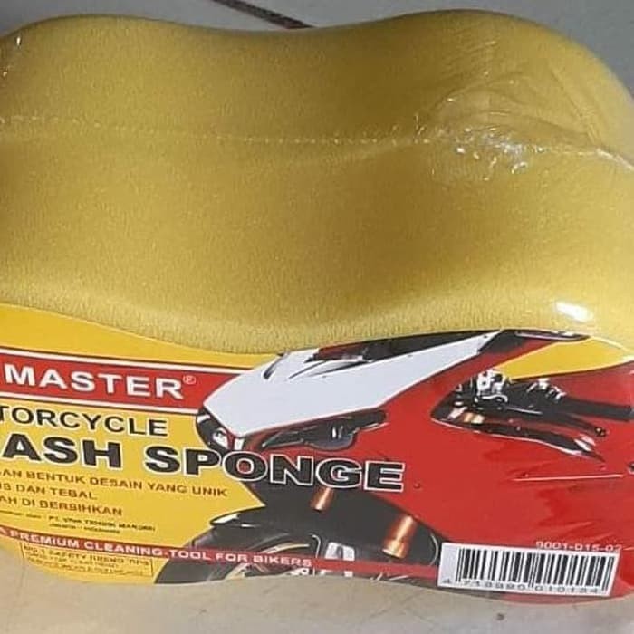 Kenmaster Wash Sponge &quot;2pcs&quot;. Busa Spon Cuci Motor. Spon Busa