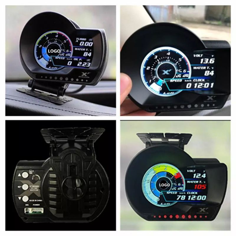 TACHOMETER DIGITAL LUFI XF REVOLUTION OBDII SCANNER DIAGNOSA KERUSAKAN MOBIL DAN INDIKATOR MOBIL