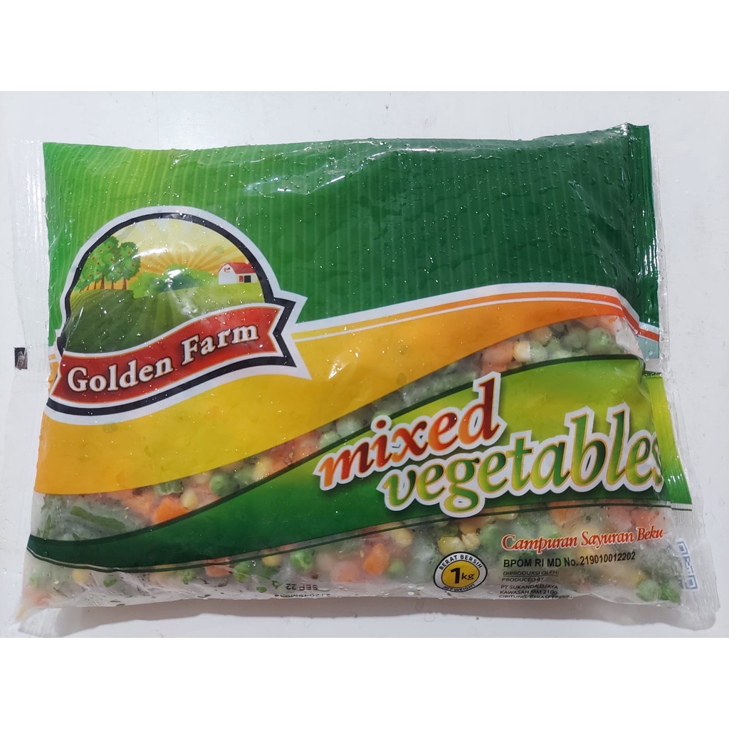 

Golden Farm Mixed Vegetable 1kg