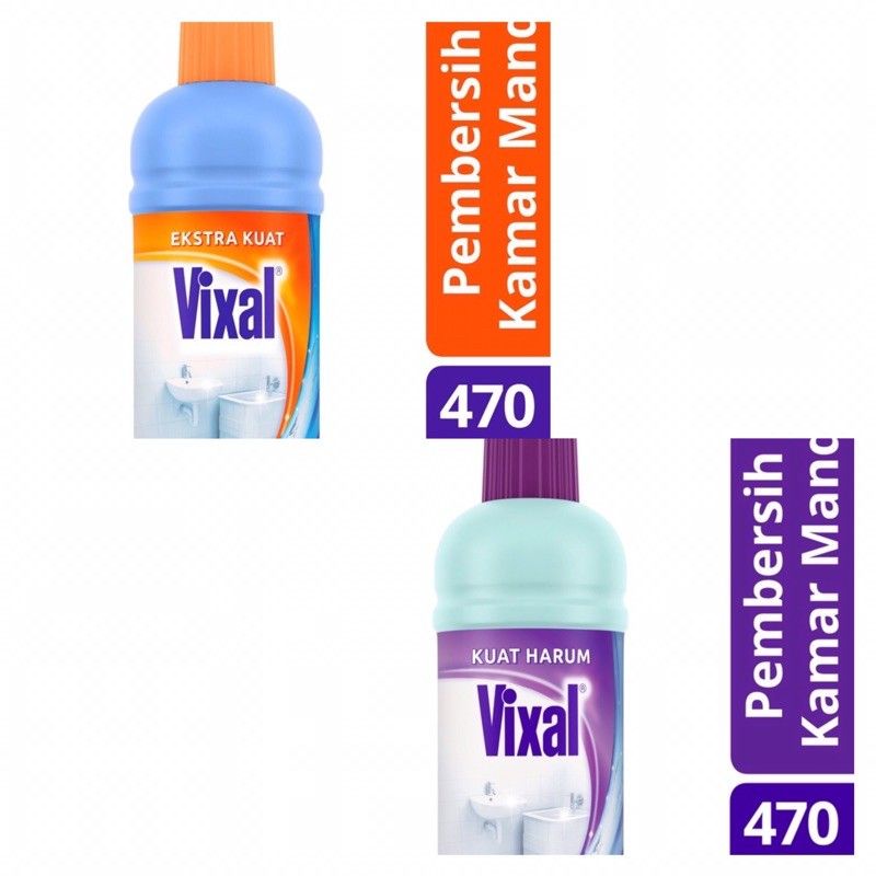 Vixal Pembersih Porselen Pembersih Toilet Kemasan Botol 470ml/780ml