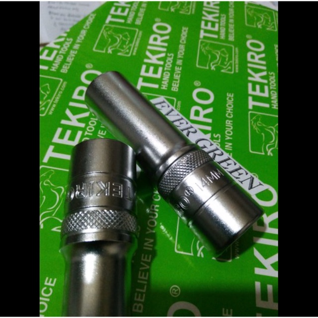 MATA KUNCI SOK 14 mm PANJANG TEKIRO SHOCK 14 mm LONG 6 PT | Shopee