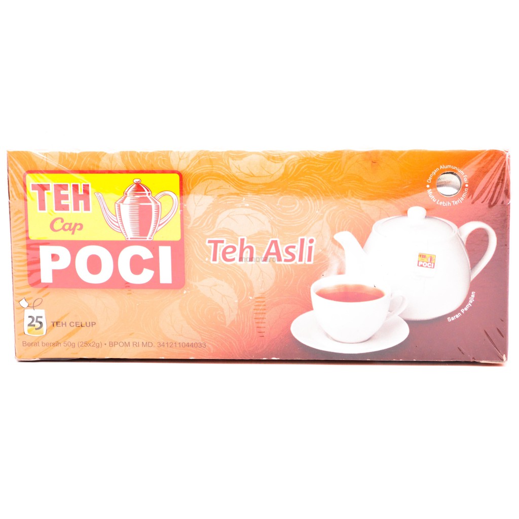 Poci Vanila/Teh Asli Teh Celup 25 bag