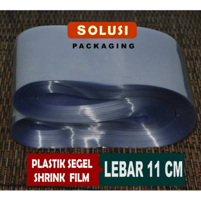 

PLASTIK SHRINK 11 CM /PLASTIK SEGEL 11 CM TEBAL 30MICRON TIDAK MUDAH SOBEK