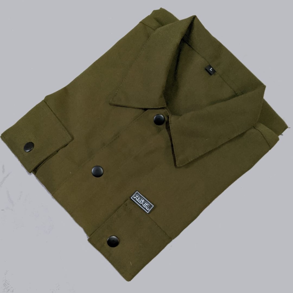 JAKET PRIA TERLARIS SEMI PARKA Canvas TR | Jaket Kanvas Pria