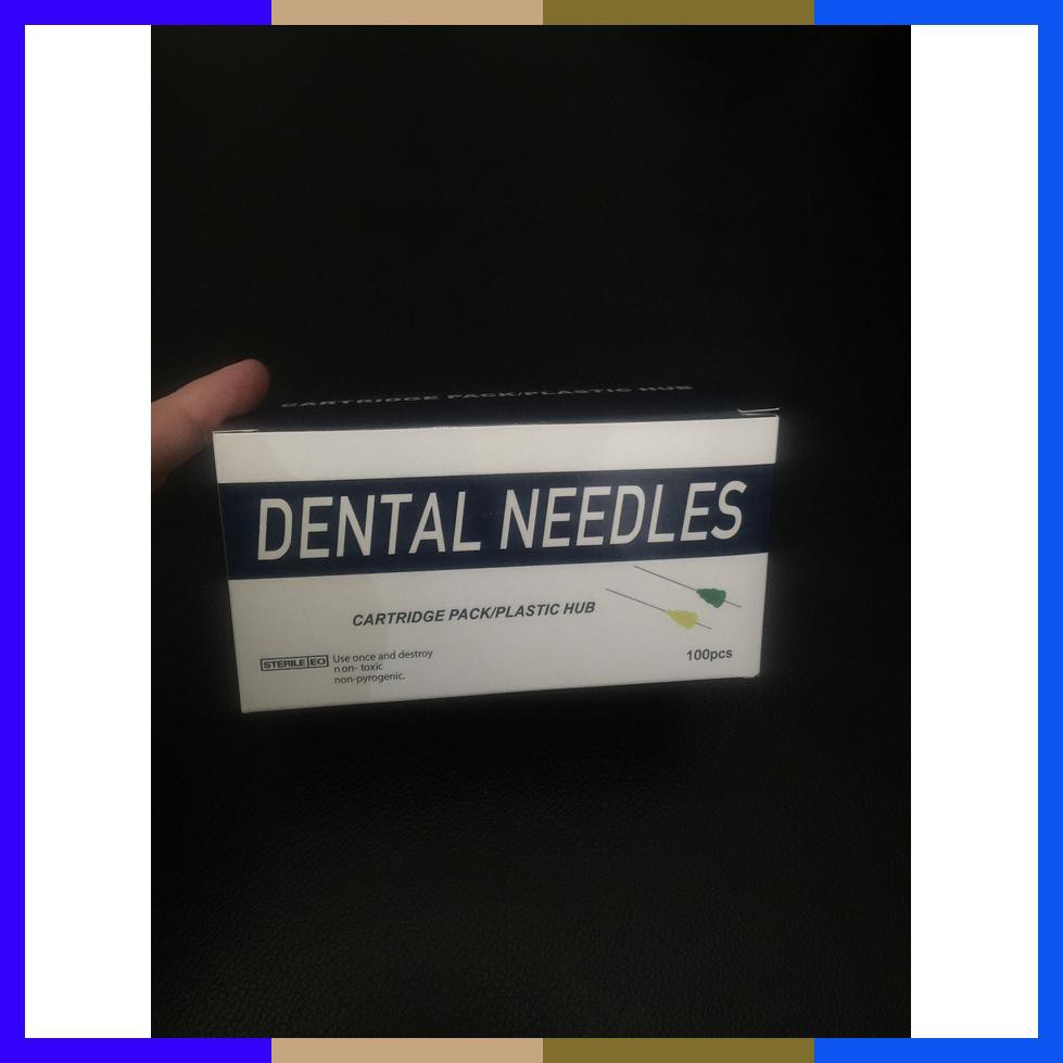 100Pc Dental Needle Disposable / Jarum Citoject