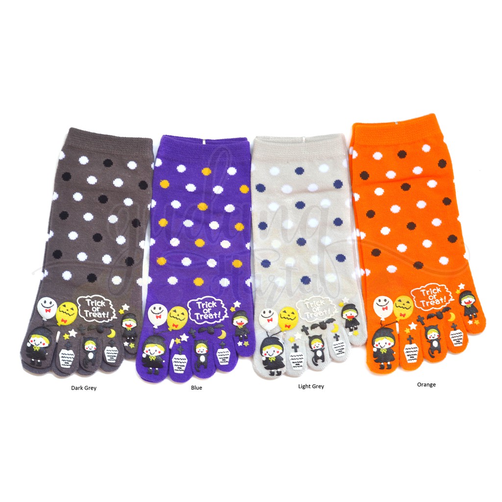 Kaos Kaki Lima Jari Halloween Series Ghost Witch GH 103215