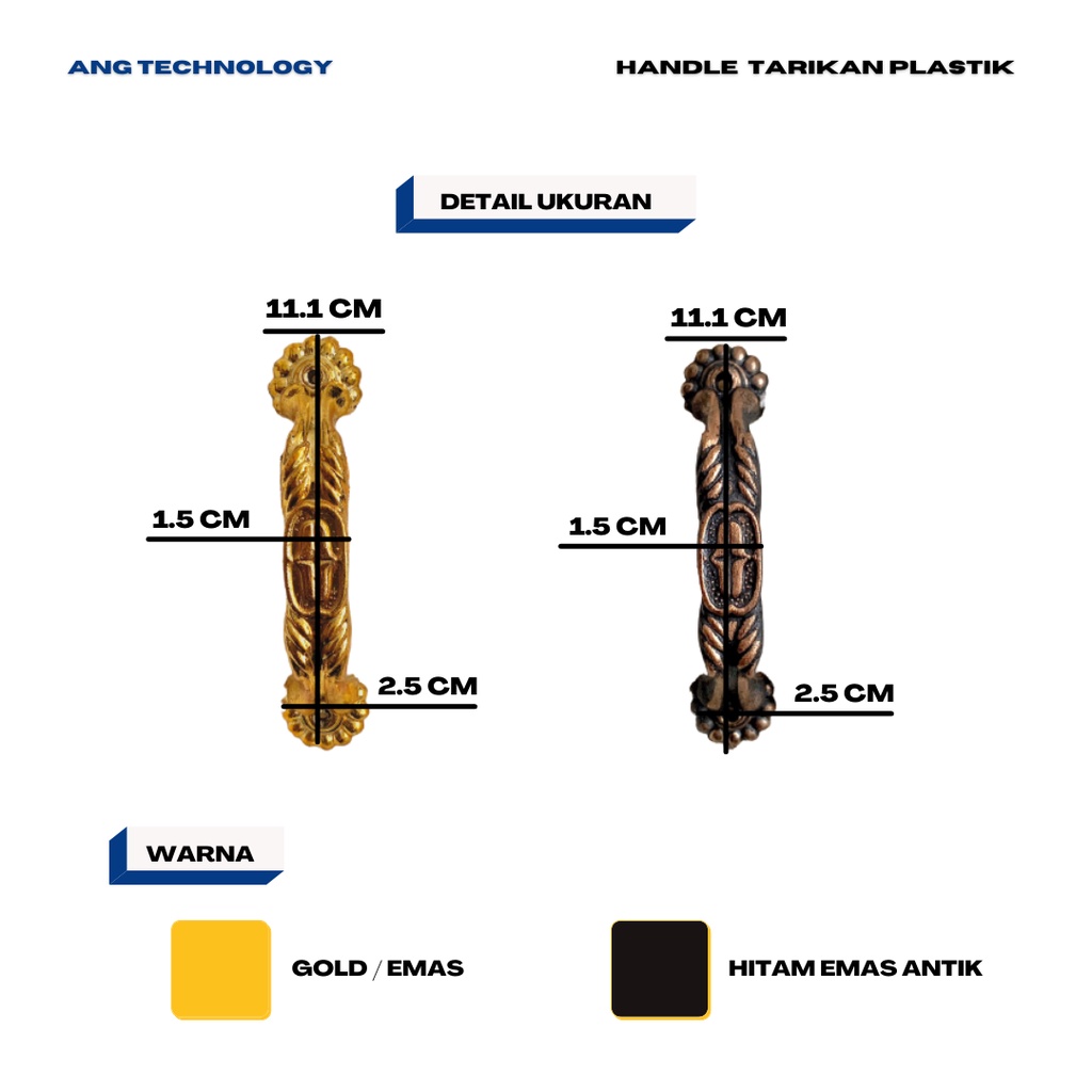 Handle Handel Lemari Tarikan Lemari Laci Gagang Pintu 1 Lusin 4&quot; inch