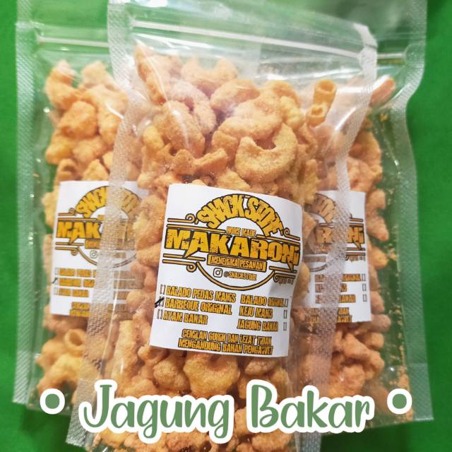 

MAKARONI BANTET ISI 50 GRAM JAGUNG BAKAR