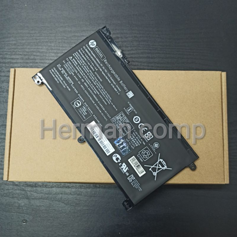 Original Baterai Hp Pavilion X360 13-U000 13-U013TU TPN-W118 TPN-Q183 BI03XL