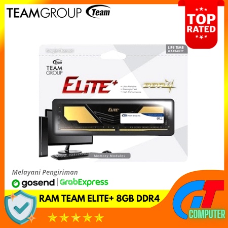 Ram DDR4 8GB PC 3200 / 25600 Team Elite +