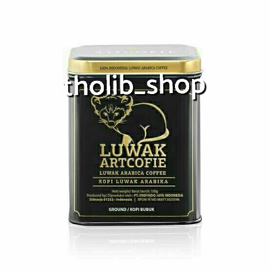 

Artcofie luwak arabica ground (kopi bubuk) 100 gr