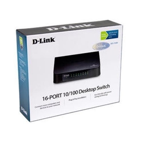 Miliki DLINK Switch Hub 16 Port DES-1016 Terlaris
