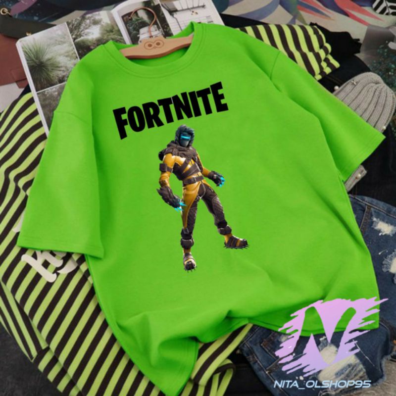 kaos anak fornite mobile shirt kids fornite