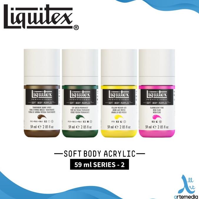 

Cat Akrilik Liquitex Soft Body 59Ml Series 2 Acrylic Color - 01/02