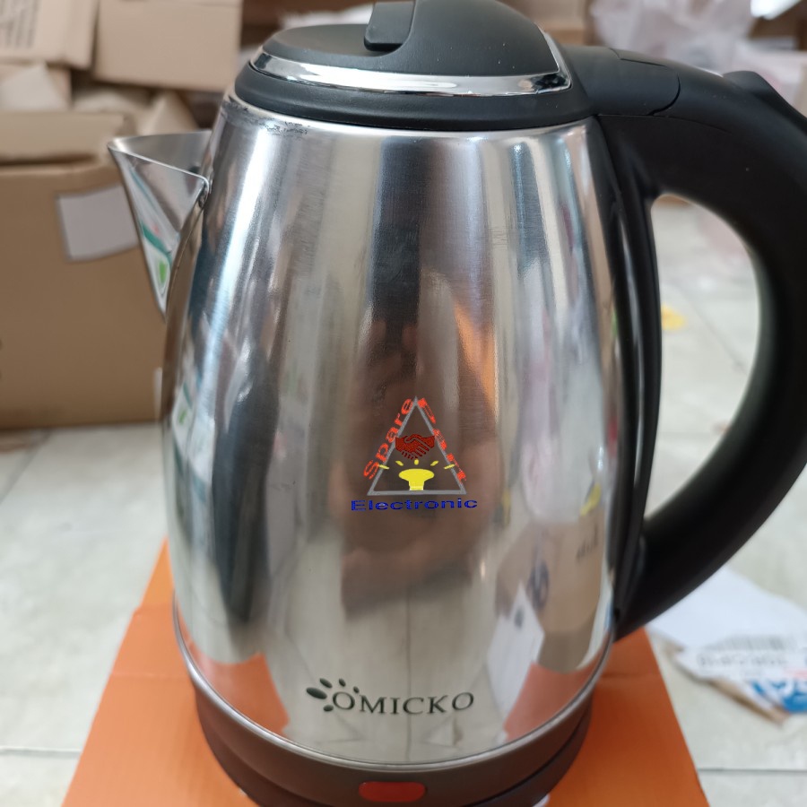 Kettle Elektrik - Teko Listrik - 2L Omicko - Teko Stainless Omicko ORIGINAL