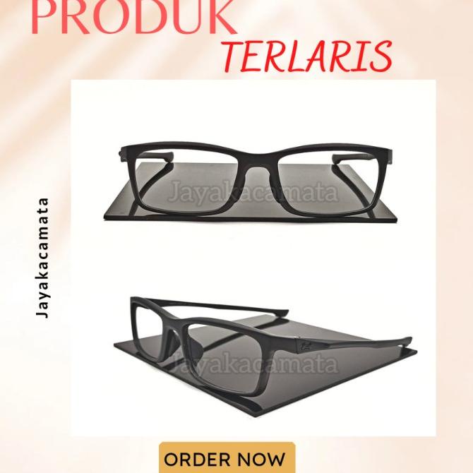 Frame kacamata minus baca pria sporty lentur anti patah ua860035 - frame only