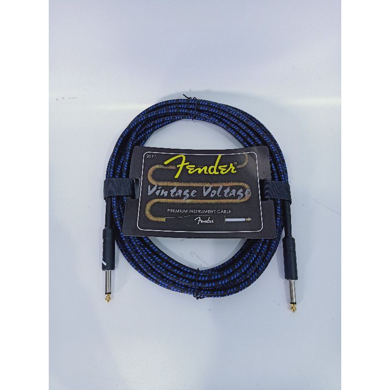 Kabel Jack gitar dan Bass kabel jack fender 6m / kabel Jack original fender