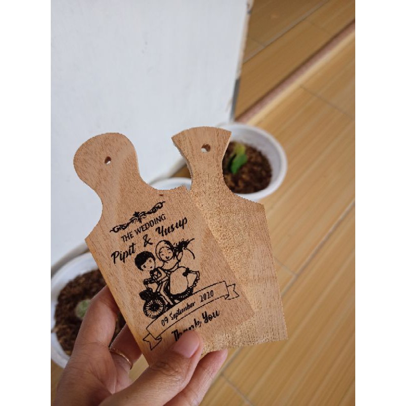 souvenir telenan mini kayu