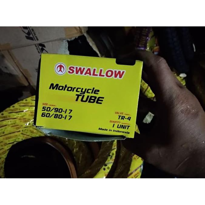 Ban dalam 50/90 - 17 , 60/80 17 Swallow motor Bebek kecil 17 50 60