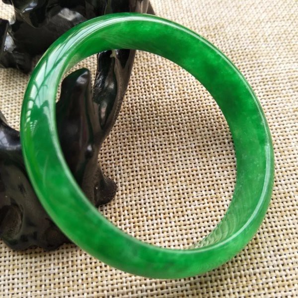 Gelang Giok Green Jade It Jade High Quality