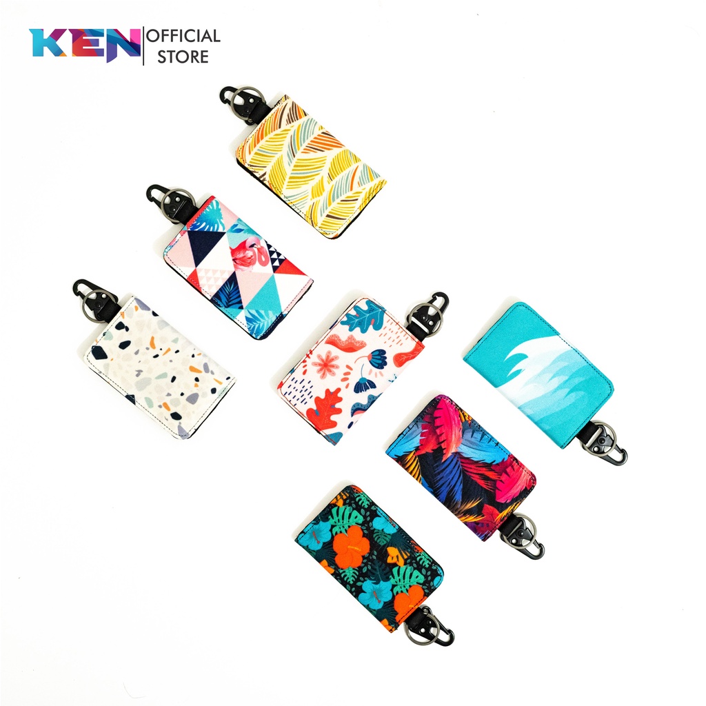 Dompet STNK E TOLL SIM Mobil Motor / Gantungan Kunci Motif Pria Wanita / Full Printing- ~KENFACTORY