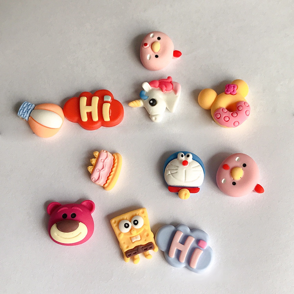【COD Tangding】4pcs/set Random 3D DIY Cartoon Travel Water Cup Bottle Sticker