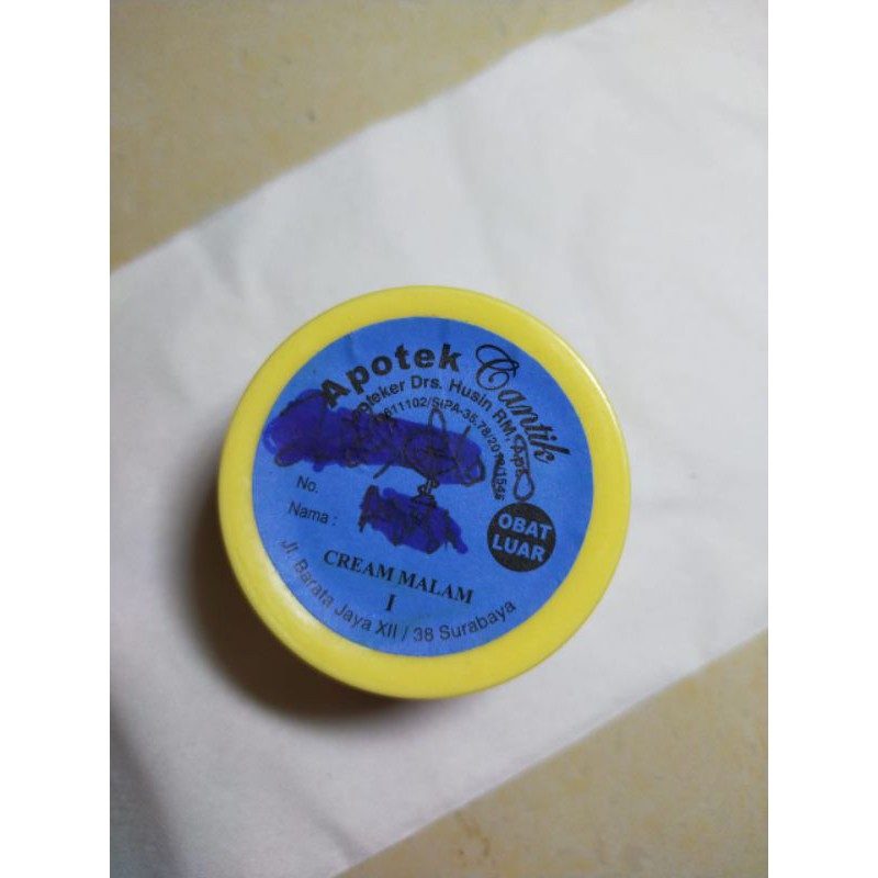 PRELOVED KRIM MALAM APOTEK CANTIK SURABAYA