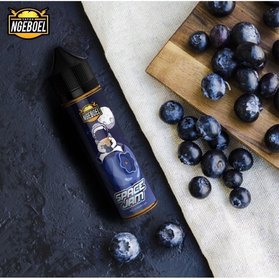 LIQUID Ngeboel Space Jam Blueberry 60ML by Ngeboel Vapor 100% Authentic