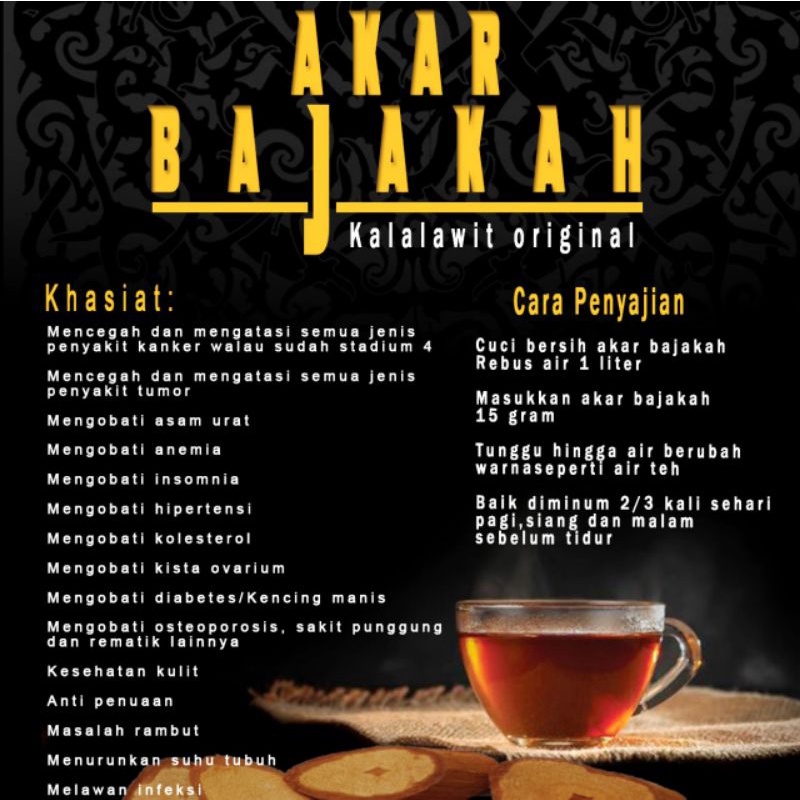 

Akar Bajakah Kalalawit Merah Asli Kalimantan (1 Kg)