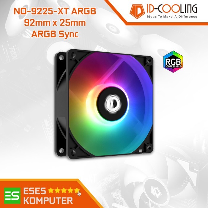 Fan ID-COOLING NO-9225-XT ARGB Sync | 92MM 9.2CM ARGB Sync