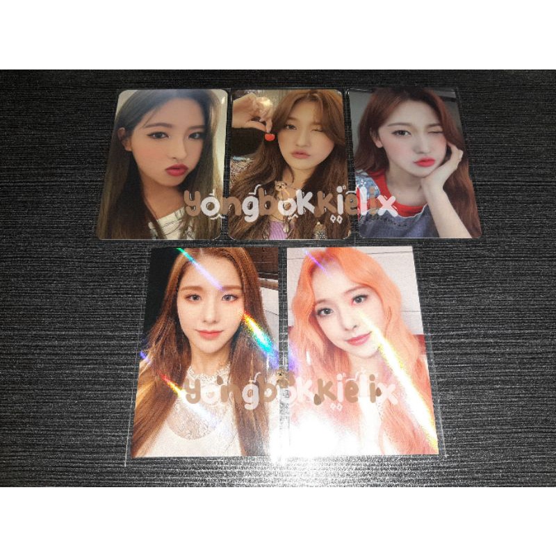 loona photocard pc ptt & sumpack 2020 withdrama holo heejin vivi olivia choerry