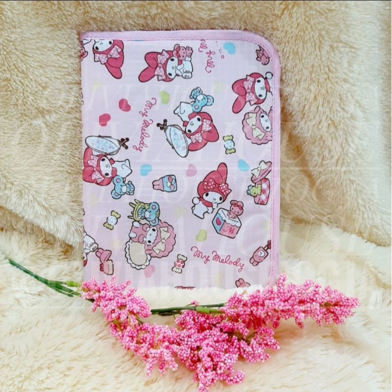 Stationary Organizer My Melody Pink Soft Pouch Organizer My Melody Pouch Sticker My Melody