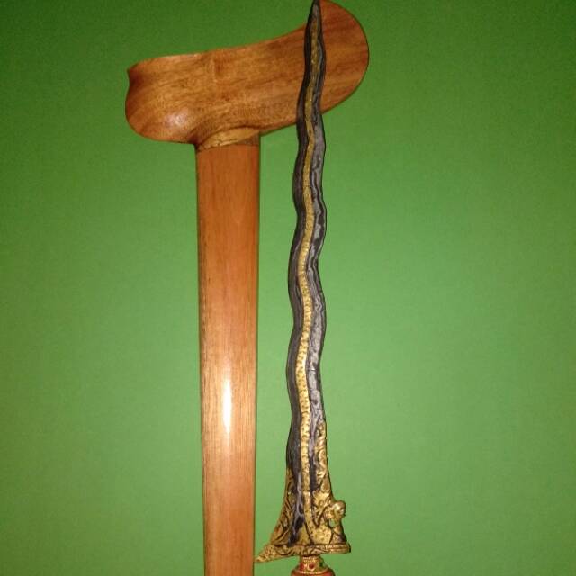 Keris naga sosro kinatah kuningan