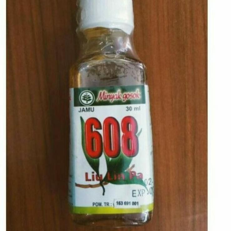 Minyak gosok Liu Lin Pa 608 30 ml dan 60 ml 