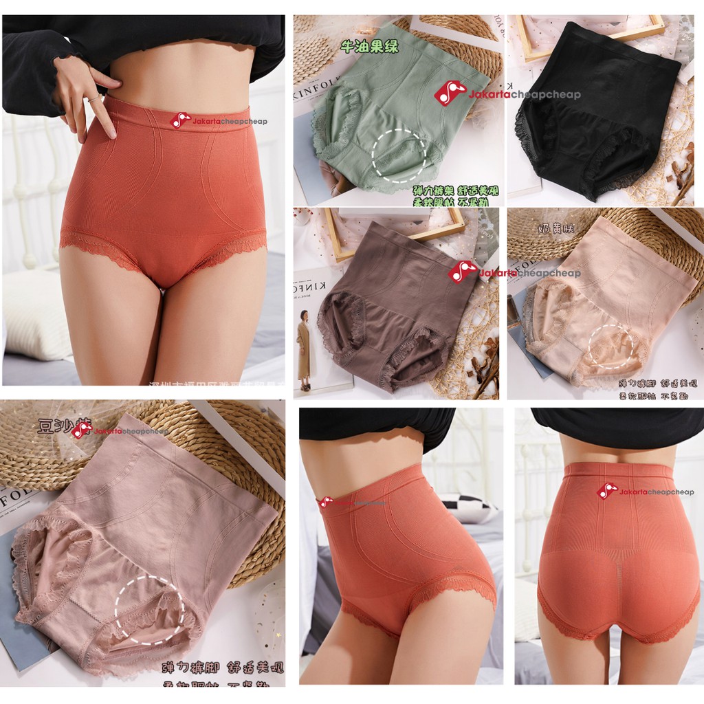 JC076 Celana Dalam Wanita High Waist Munafie Panty Cewek