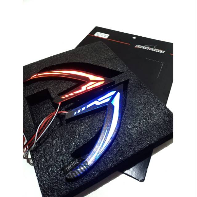 Lampu sen alis nmax audi lexus model led sein running yellow senja red - blue shark power