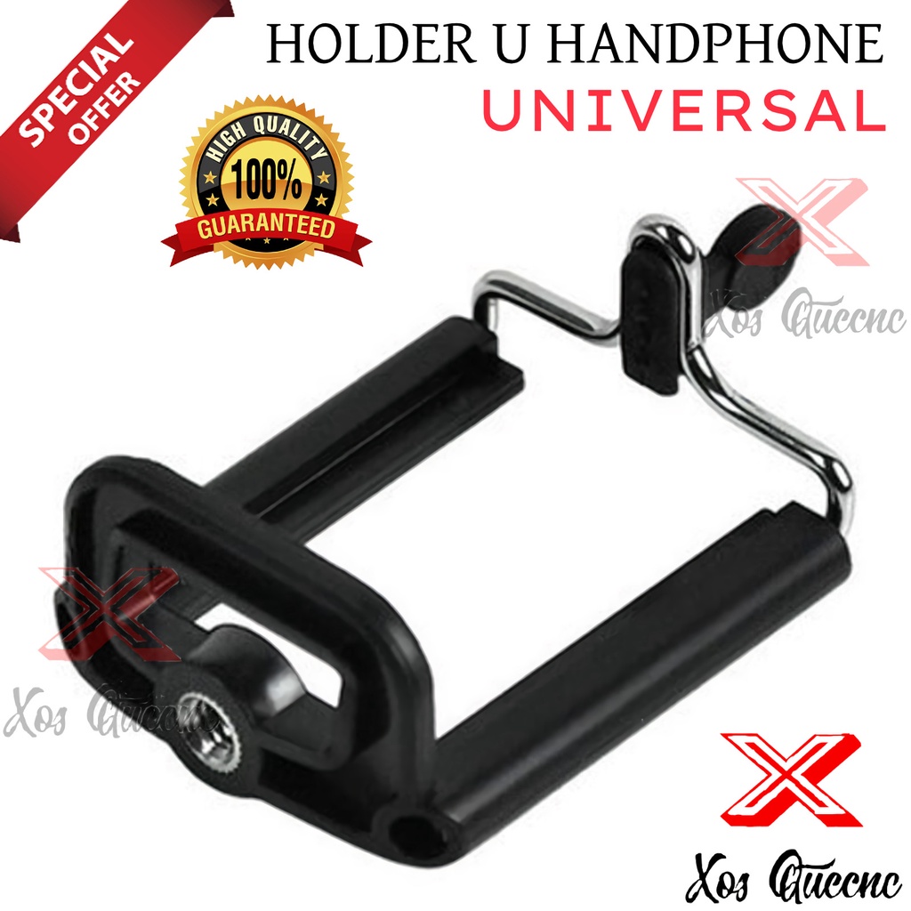 [XOQ] HOLDER U ONLY / HOLDER U TRIPOD / CLAMP HOLDER U HOLDER HP HOLDER TARIK HOLDER UNIVERSAL