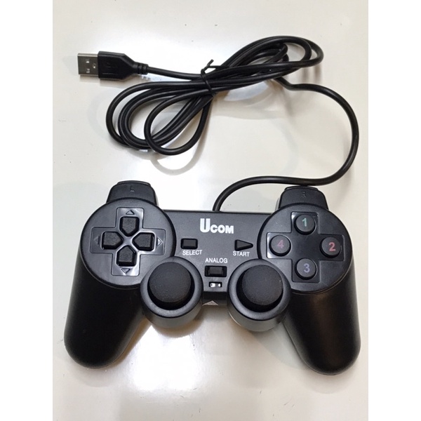 joy stick pc/stik komputer /stik pc controller wired pc single hitam