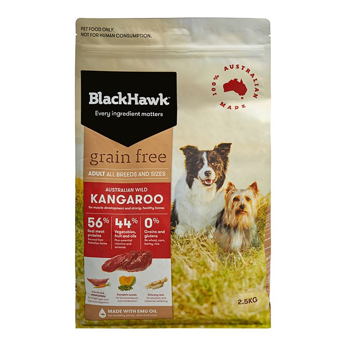 

BLACKHAWK Dogfood Grain Free Kangaroo 2,5kg