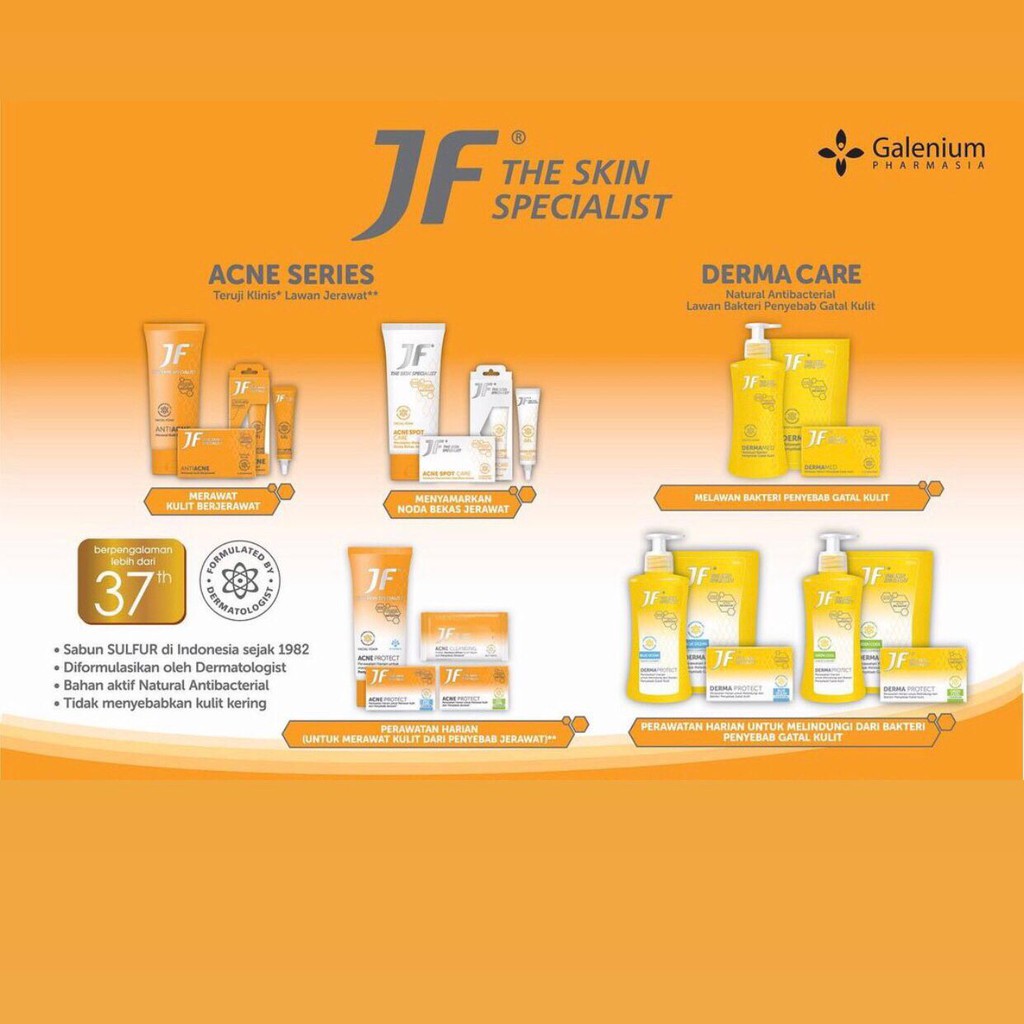 JF Sulfur Anti Acne Care Gel / Acne Spot Care Gel 10gr