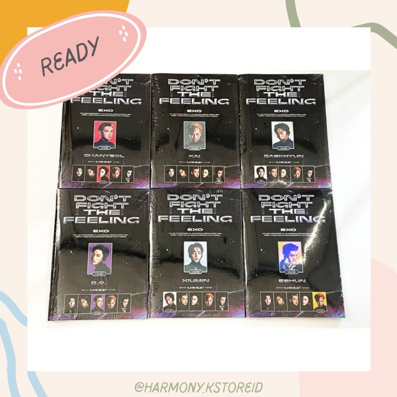 ALBUM EXO - DON'T FIGHT THE FEELING Expansion Ver Ready