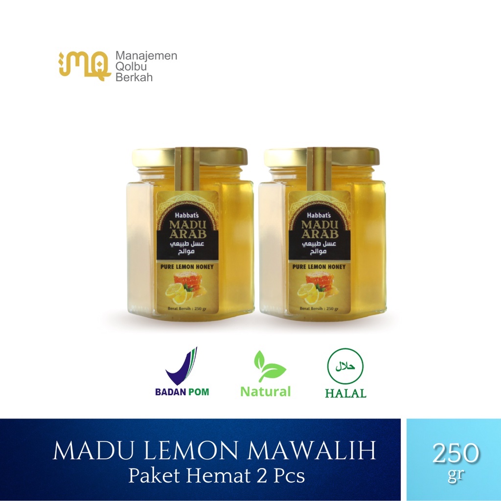 

Paket Hemat madu Lemon mawalih 250gr