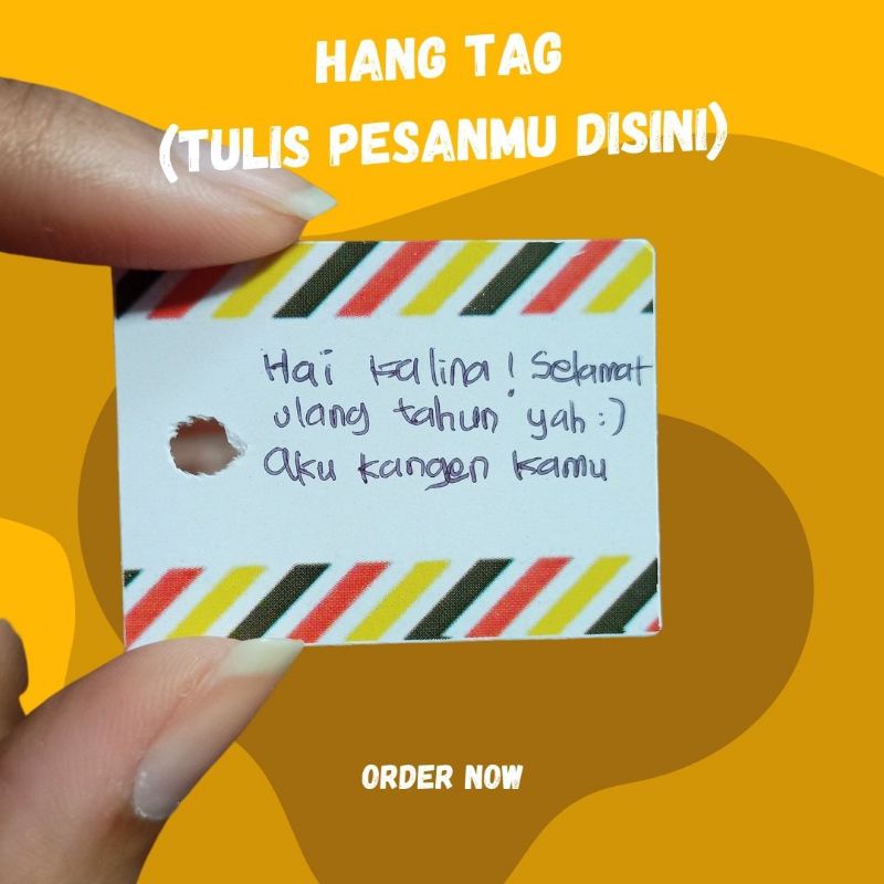 

HANG TAG 3,5X3,5CM NIKIS