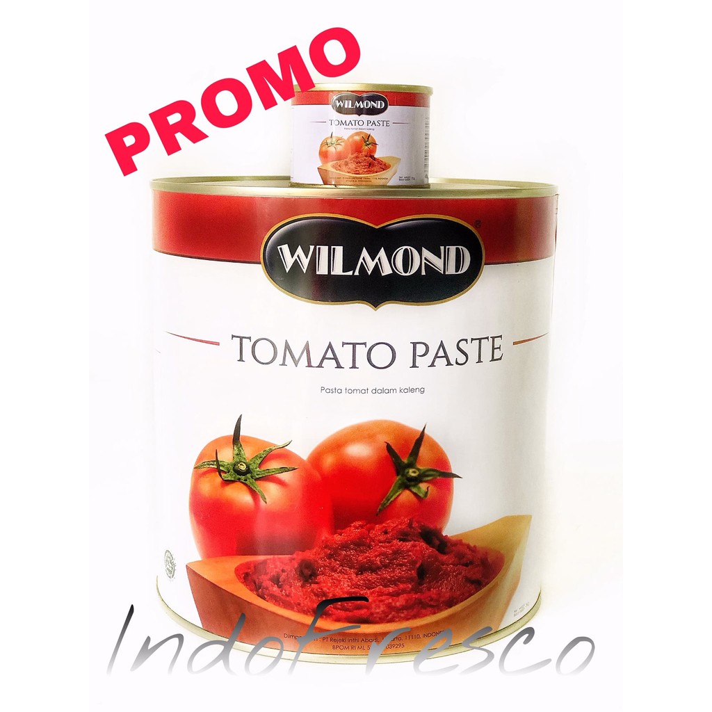 

PROMO WILMOND TOMATO PASTE- PASTA TOMAT DALAM KALENG 3KG TERMURAH