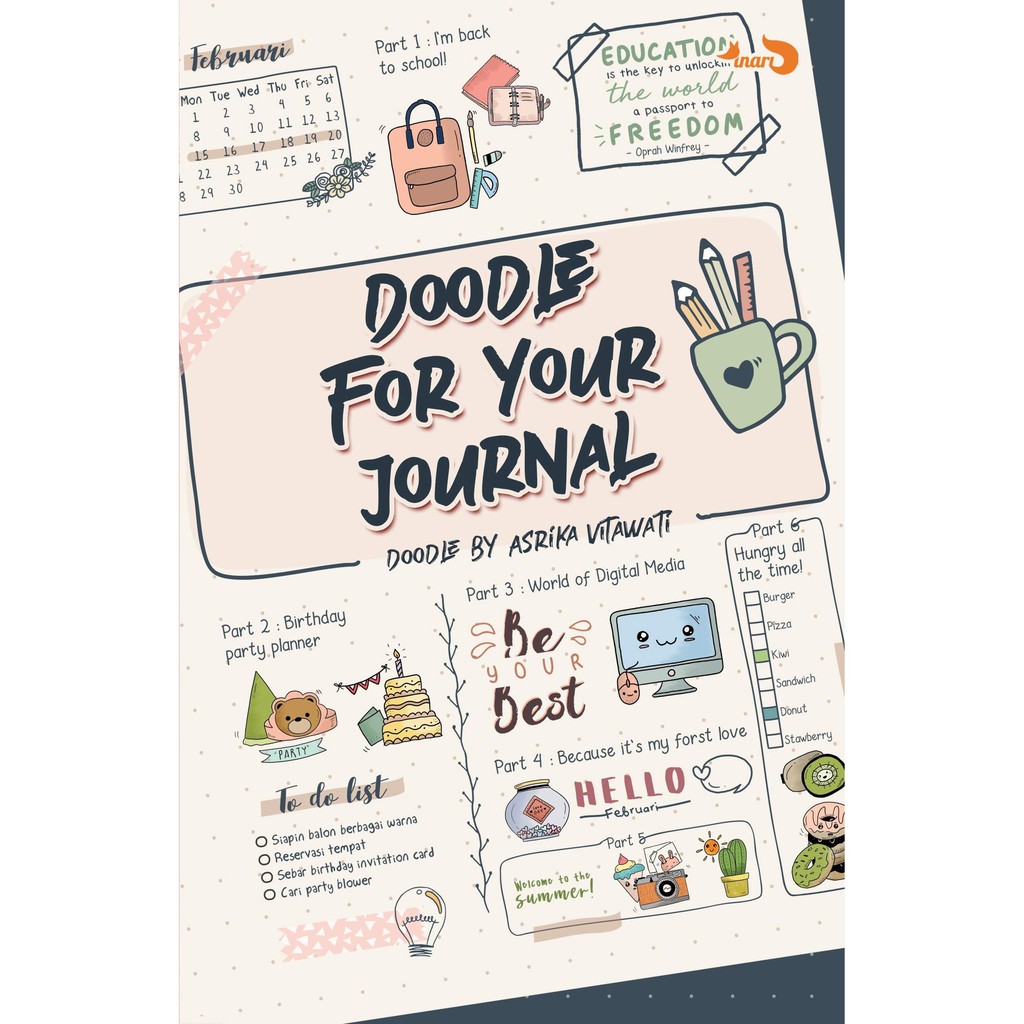 Doodle For your Jurnal by Asrika Vitawati