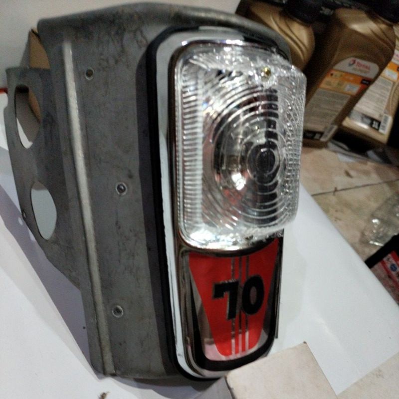 PANEL DASI DADA HONDA C70 SET LAMPU SENJA PANEL DASI C70