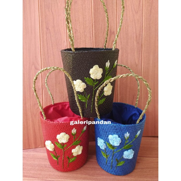 TAS ANYAMAN SULAM // TAS EMBER HAMPERS // TAS EMBER SULAM TERMURAH