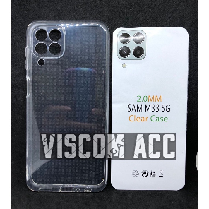 Silicone bening Samsung M33 5G 2022 clear case