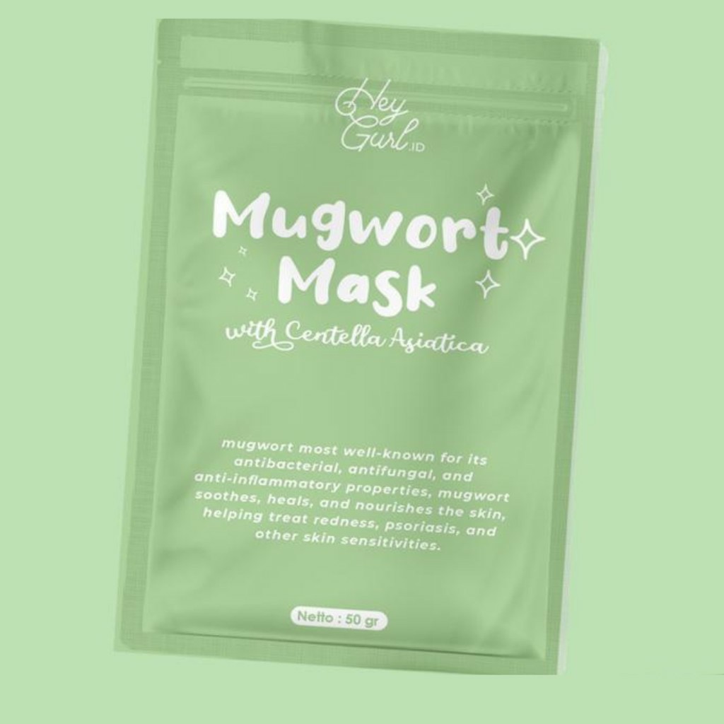 Masker Mugwort by heygurl | Mugwort HeyGurl